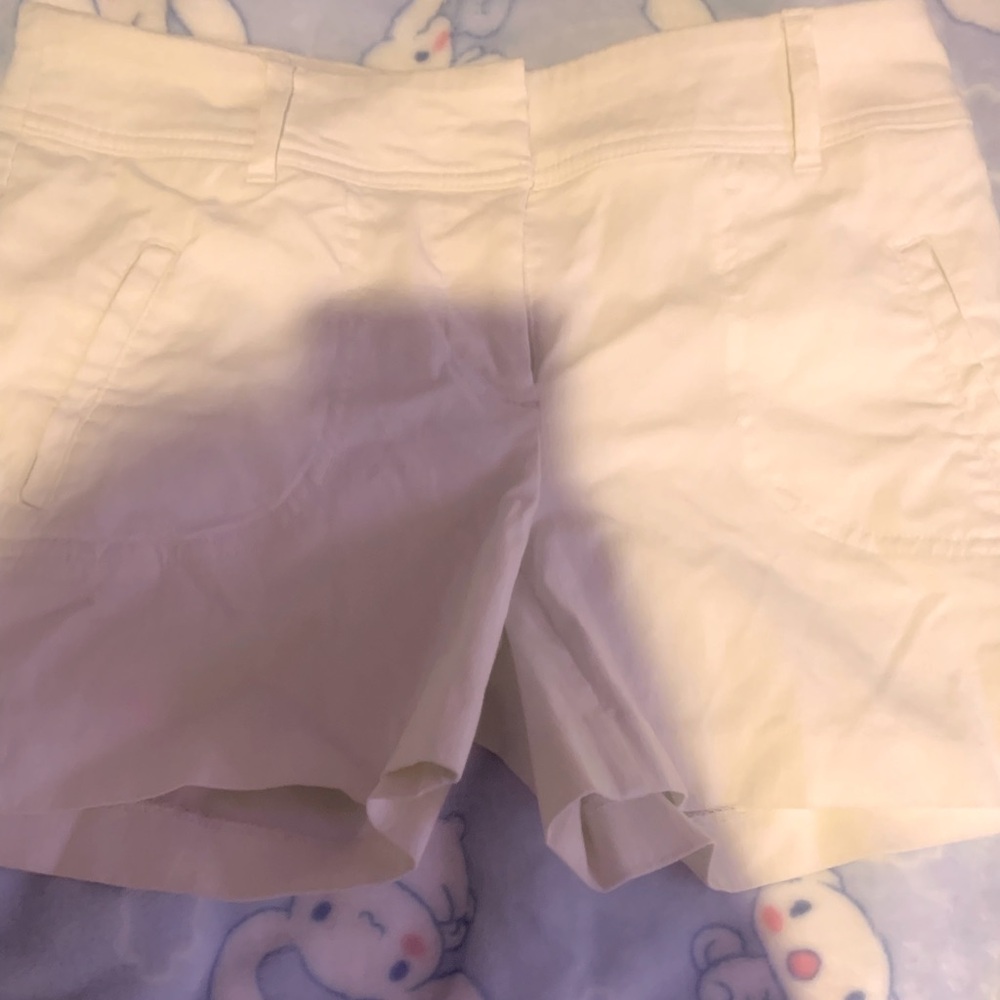 White shorts